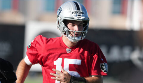 Raiders assistant coach pumps the brakes on Fernando Mendoza hype