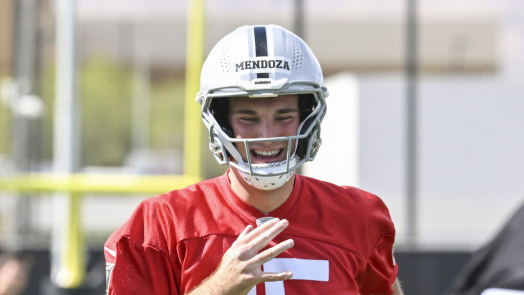 Raiders' Fernando Mendoza shares the biggest advice he got from Tom Brady