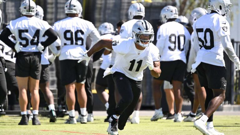 Raiders finally get what they’ve been waiting weeks for during the third week of OTAs, and the timing couldn’t be better