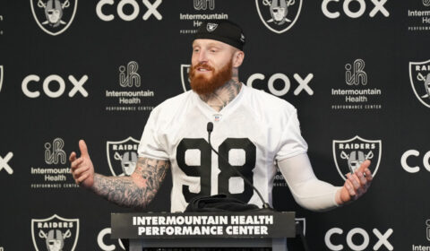 Raiders star Maxx Crosby visits the White House for UFC Freedom 250