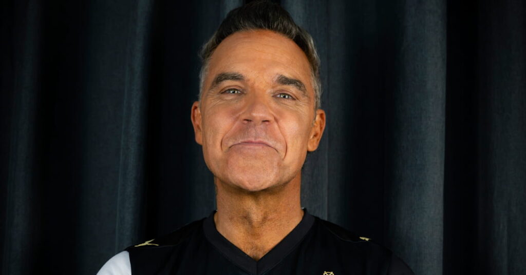Robbie Williams explains Port Vale shirt deal: ‘It feels pretty incredible’