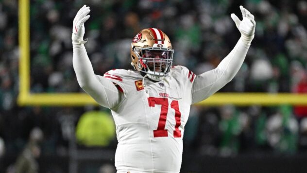 San Francisco 49ers O-lineman believes 2027 will be final season