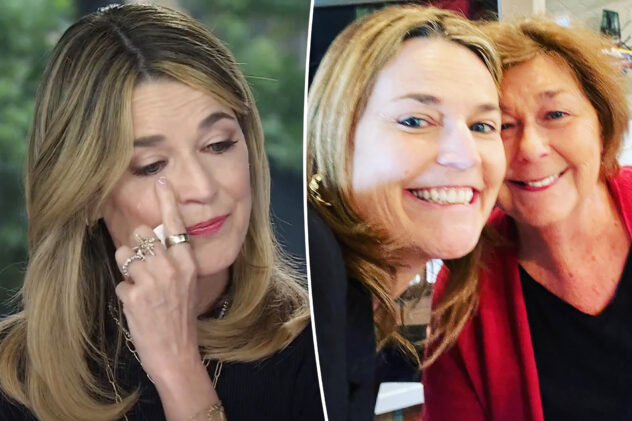 Savannah Guthrie breaks down on ‘Today’ while addressing mom Nancy’s suspected death in ransom note