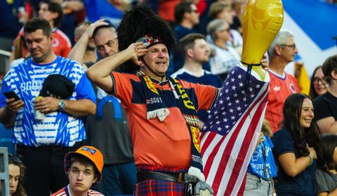 Scotland Fans Celebrated Historic World Cup Win In The Most American Way