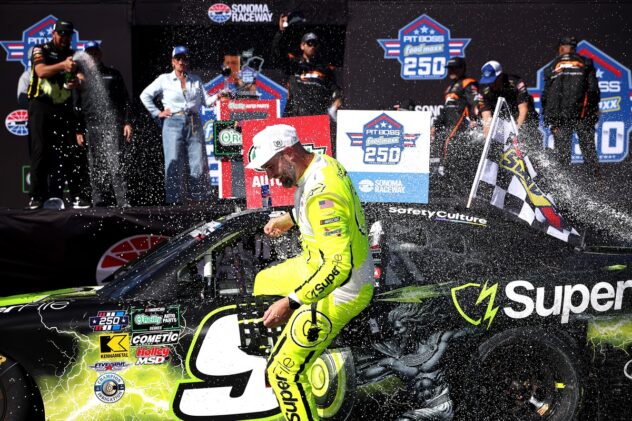 Shane van Gisbergen earns dominant NASCAR O'Reilly win at Sonoma