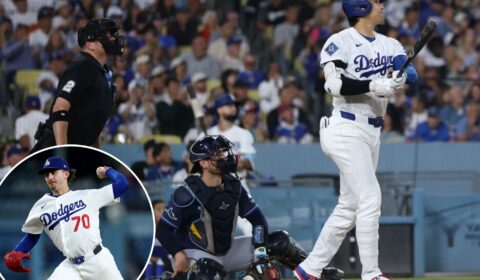 Shohei Ohtani homers, Justin Wrobleski pitches gem as Dodgers blank Rays