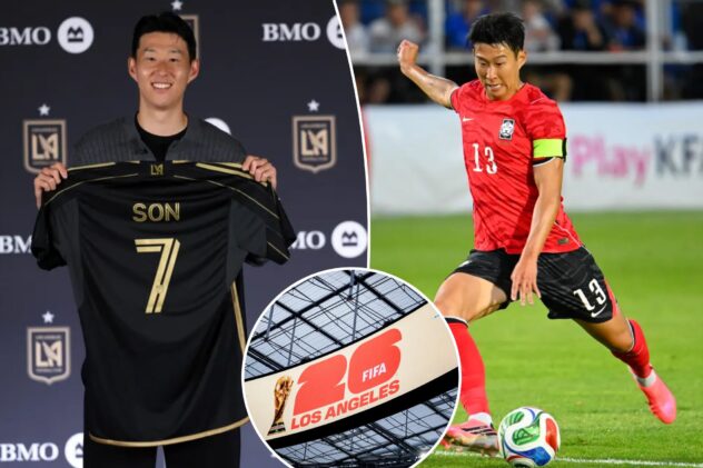 South Korea’s Son Heung-min came to LA last year to prepare for 2026 FIFA World Cup