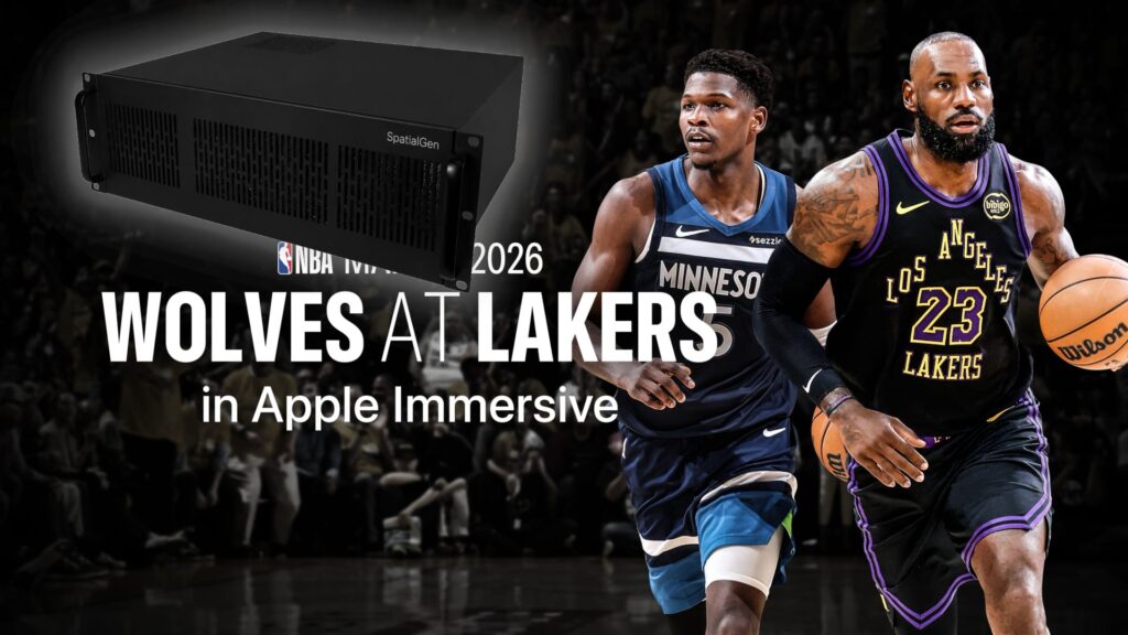 SpatialGen Zeus Streams Live Immersive Video To Apple Vision Pro