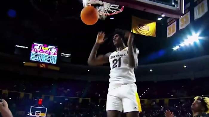 Spurs select Jayden Quaintance with No. 20 pick in NBA draft first round