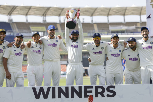 Suthar's debut six-for powers India to their biggest Test win