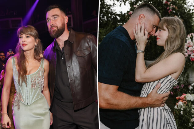 Taylor Swift and Travis Kelce’s pal gives cryptic answer about wedding invite as couple’s other friends are snubbed