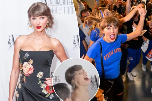 Taylor Swift had Knicks moment on red carpet: ‘Did what I could’