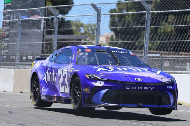 Two Bubba Wallace crew members suspended after NASCAR San Diego loose wheel