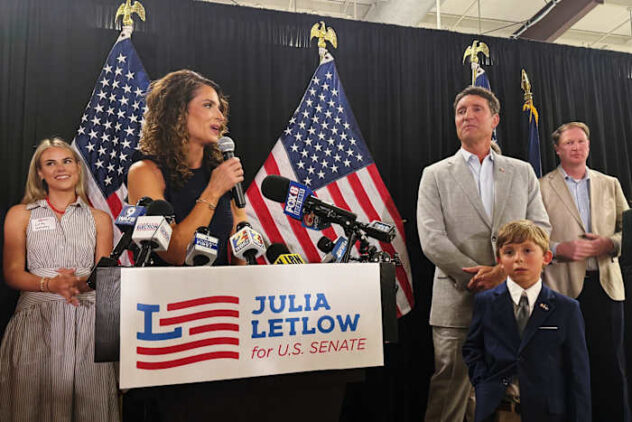 US Rep. Julia Letlow, endorsed by Trump, wins the GOP primary for Senate in Louisiana