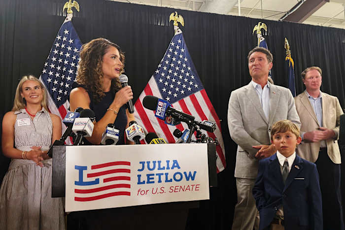 US Rep. Julia Letlow, endorsed by Trump, wins the GOP primary for Senate in Louisiana