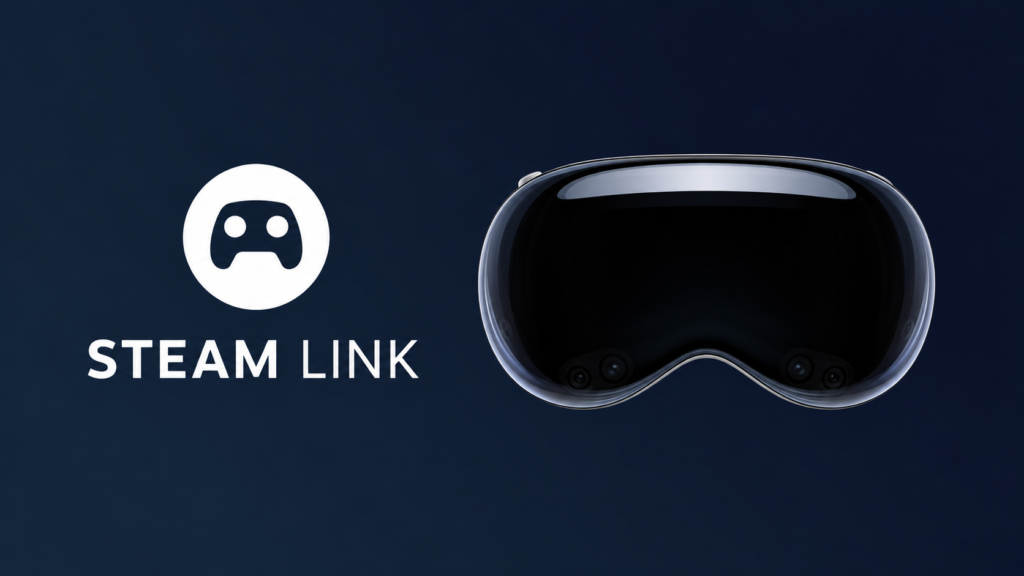 Valve Released A (Flatscreen) 4K Steam Link visionOS App