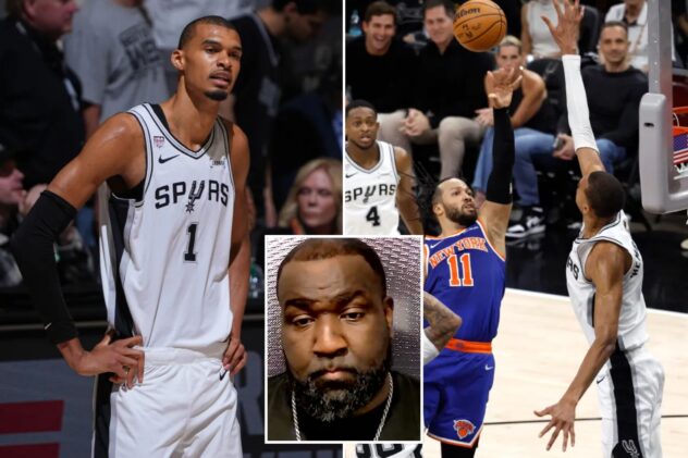 Victor Wembanyama was ‘soft’ and ‘scared’ against Knicks in Finals: Kendrick Perkins