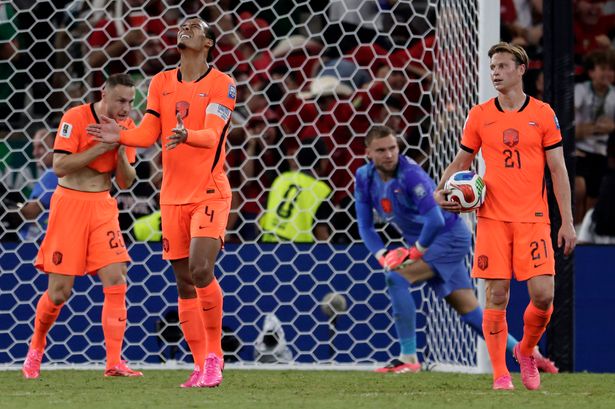 Virgil van Dijk handed low ratings as Dutch media claim 'things went wrong' for Liverpool captain