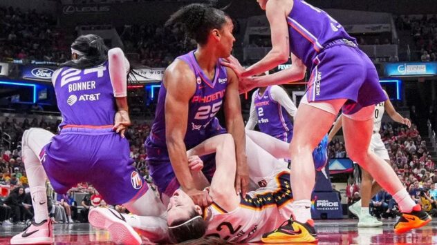 WNBA suspends Alyssa Thomas for 'recklessly' hitting Caitlin Clark in throat during scramble