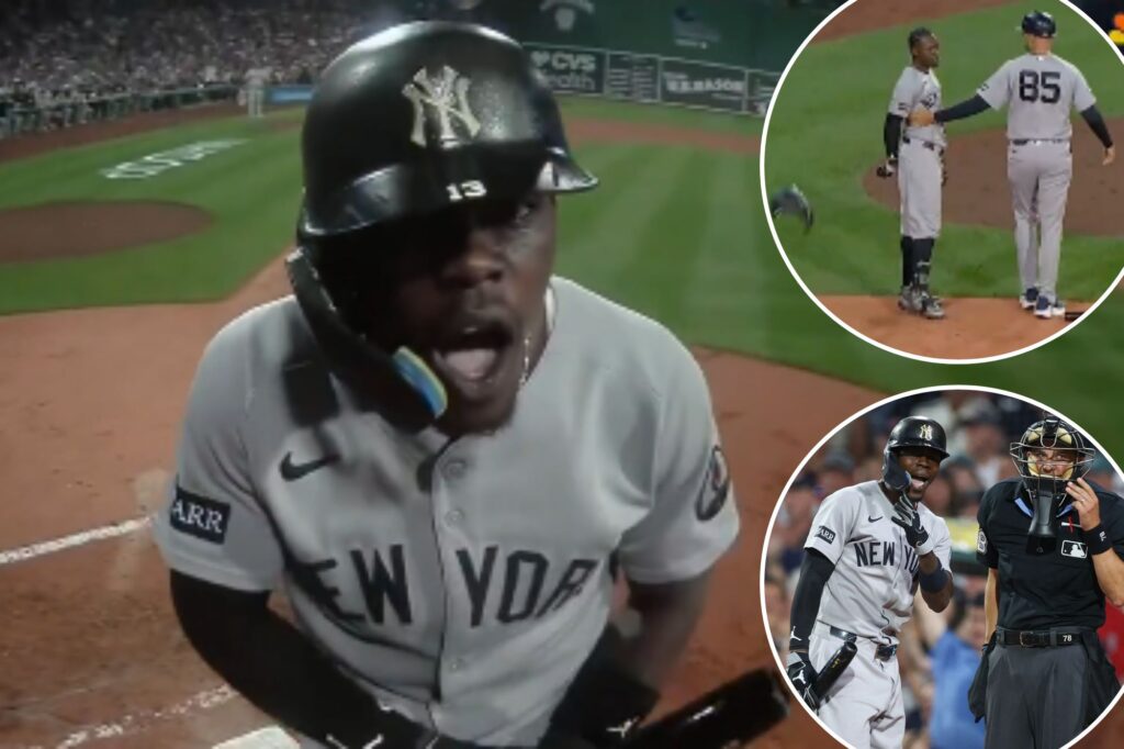 Yankees’ Jazz Chisholm ejected for slamming helmet after arguing call in fiery scene