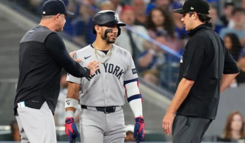 Yankees’ Jose Caballero calls for clarification of pitch clock rules after spicy umpire quibble