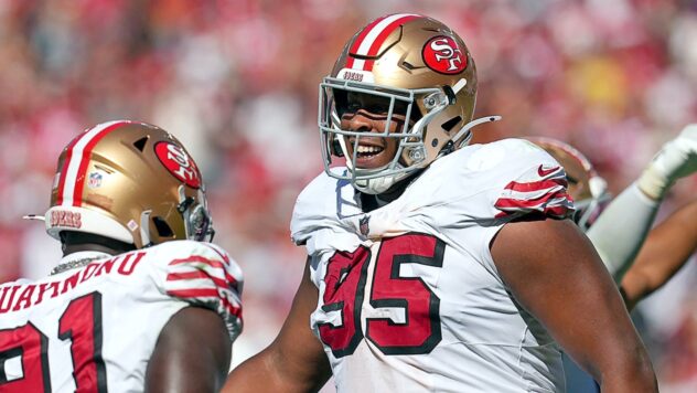 49ers activate DT Alfred Collins from the PUP list