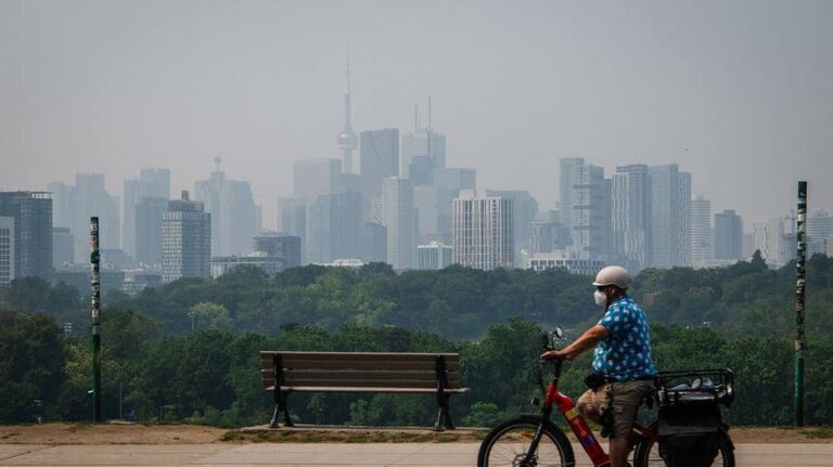 Air quality concerns from Canadian wildfires force rescheduling of two professional sports games