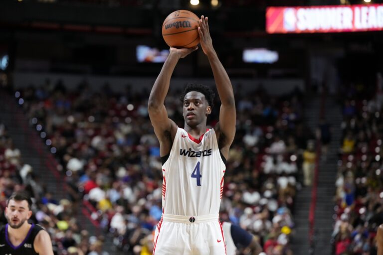 AJ Dybantsa shut down for rest of NBA Summer League after two impressive games
