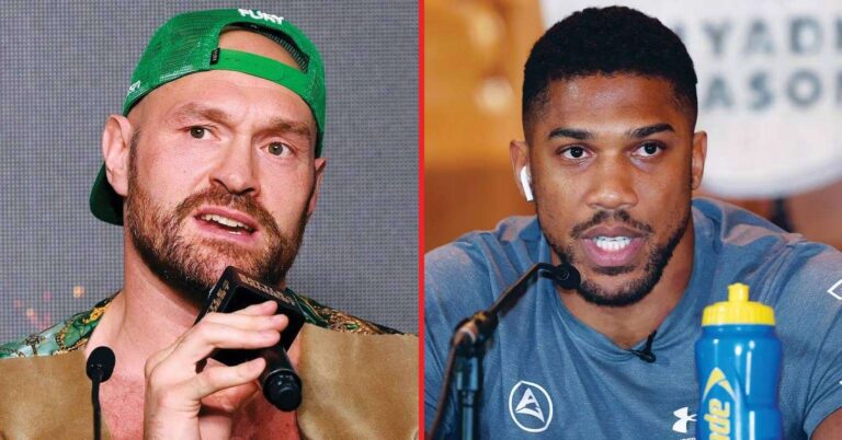 Anthony Joshua finally addresses location for Tyson Fury fight: "I'm not that powerful"