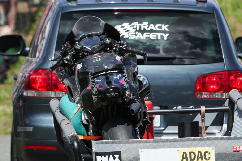 Aprilia gives Marco Bezzecchi much-needed encouragement after German GP withdrawal