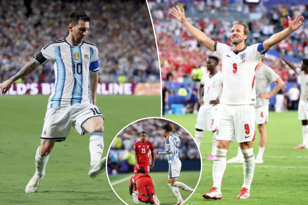 Argentina, England meet in World Cup semifinal on similar paths of survival