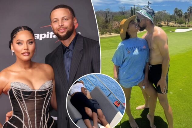 Ayesha Curry gets handsy with Stephen in intimate anniversary post