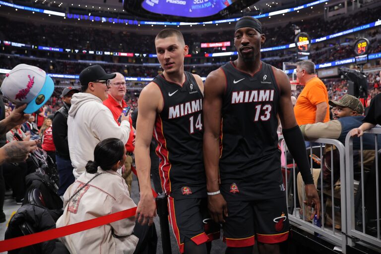 Bam Adebayo punches ex-Heat teammate Tyler Herro in face at Las Vegas practice court
