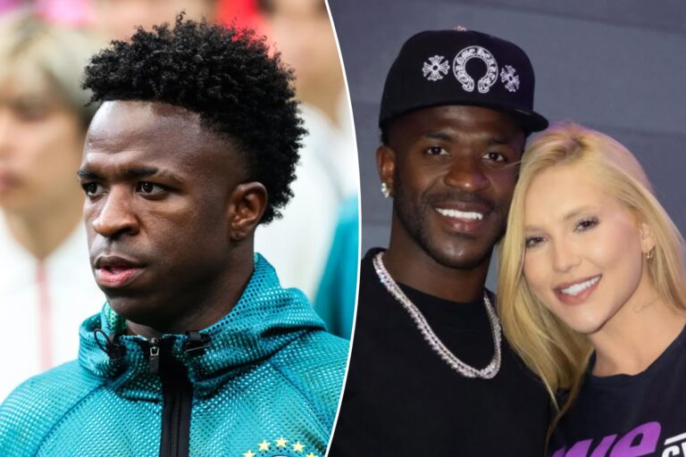 Brazil star Vinicius Junior is unrecognizable after chin surgery post World Cup