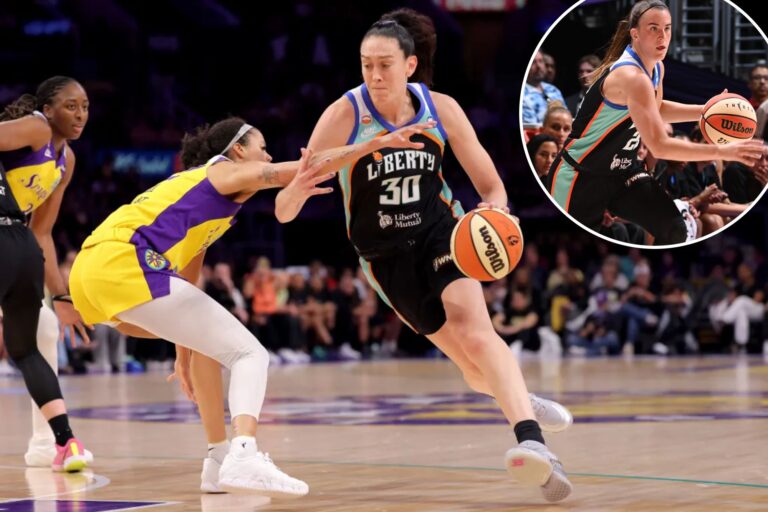 Breanna Stewart, Sabrina Ionescu propel Liberty past Sparks