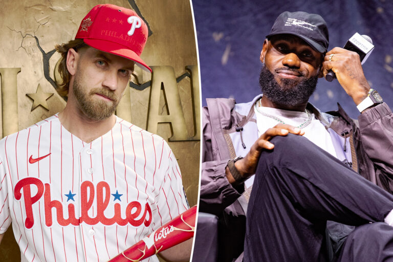 Bryce Harper gives stunning guess for LeBron James’ next team