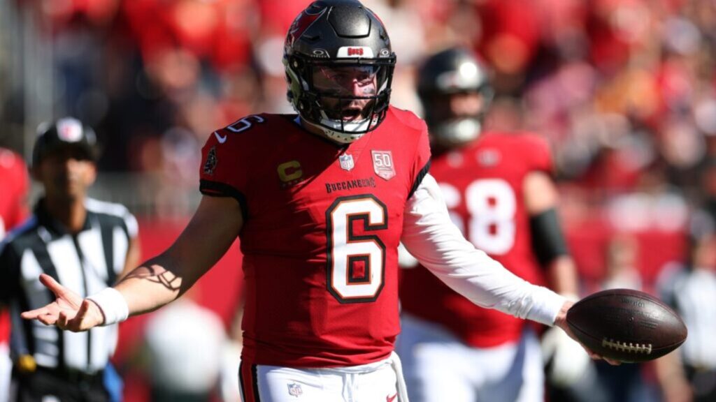 Buccaneers QB Baker Mayfield Slammed Amid Contract Dispute