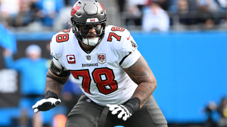 Buccaneers’ Tristan Wirfs Drops in NFL Tackle Rankings Despite Elite Resume