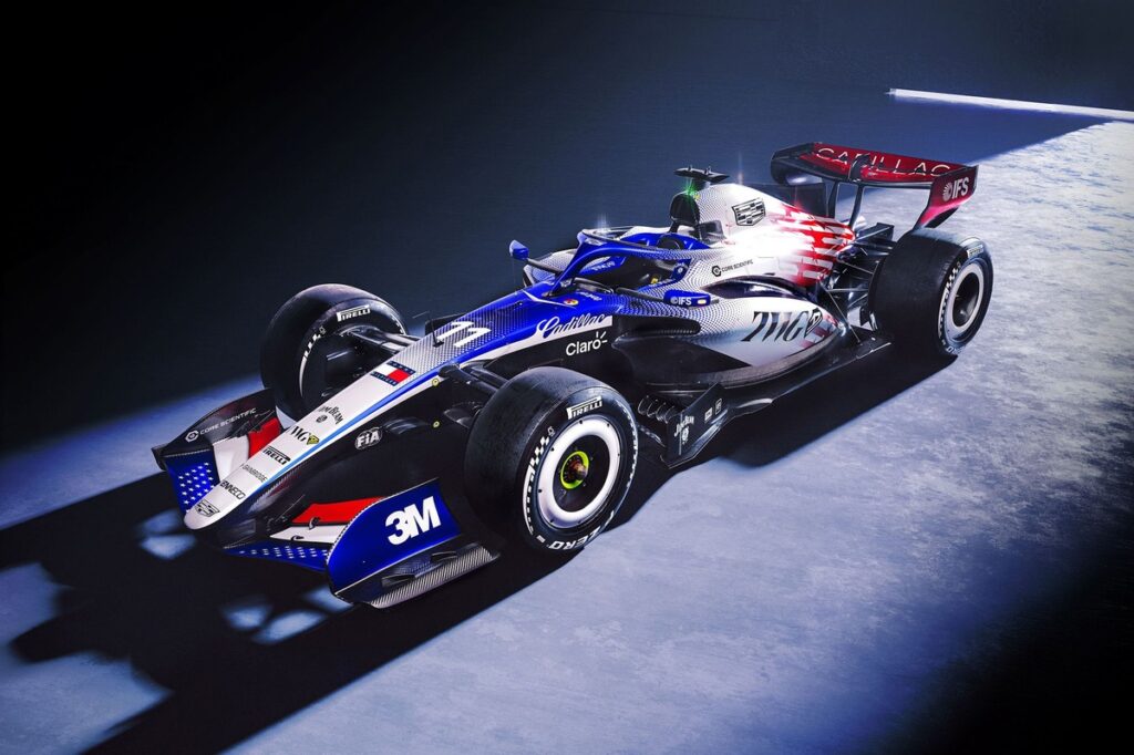 Cadillac marks 250 years of American independence with British GP livery