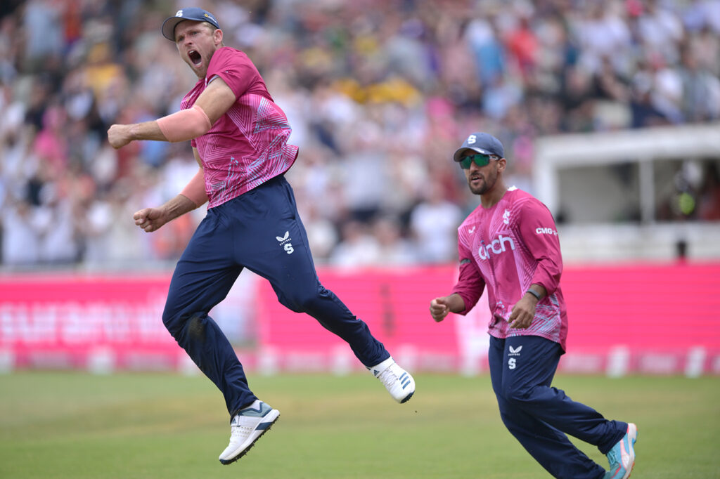 Captain Willey takes Northants into final with scrappy defence