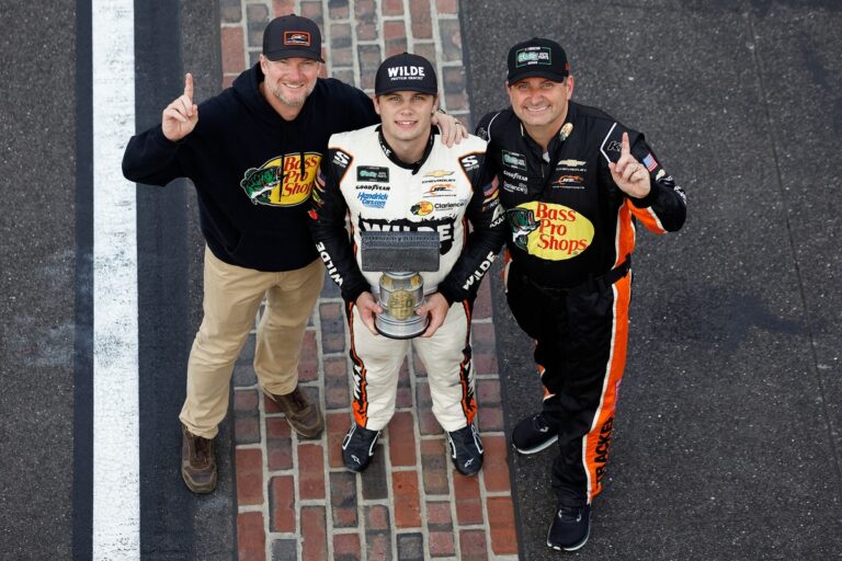 Carson Kvapil earns emotional first NASCAR O'Reilly win in historic day for JRM