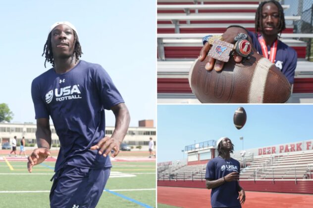 Deer Park’s Christian Myrick cementing flag football star status with Team USA gold