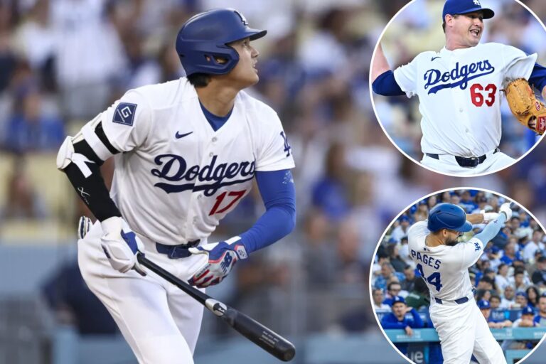 Despite knee injury, Shohei Ohtani hits leadoff home run in Dodgers’ loss