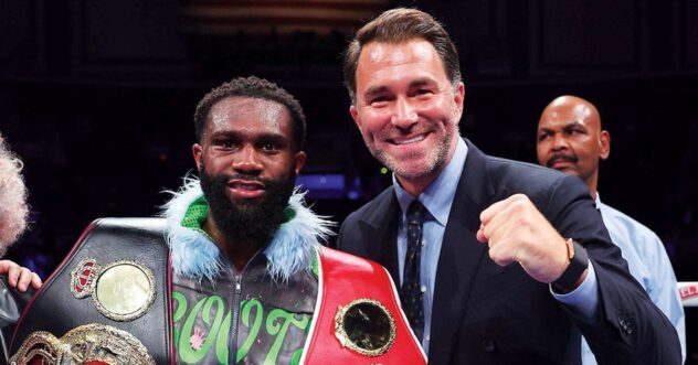 Eddie Hearn names the world champion Jaron Ennis will likely face over Sebastian Fundora next