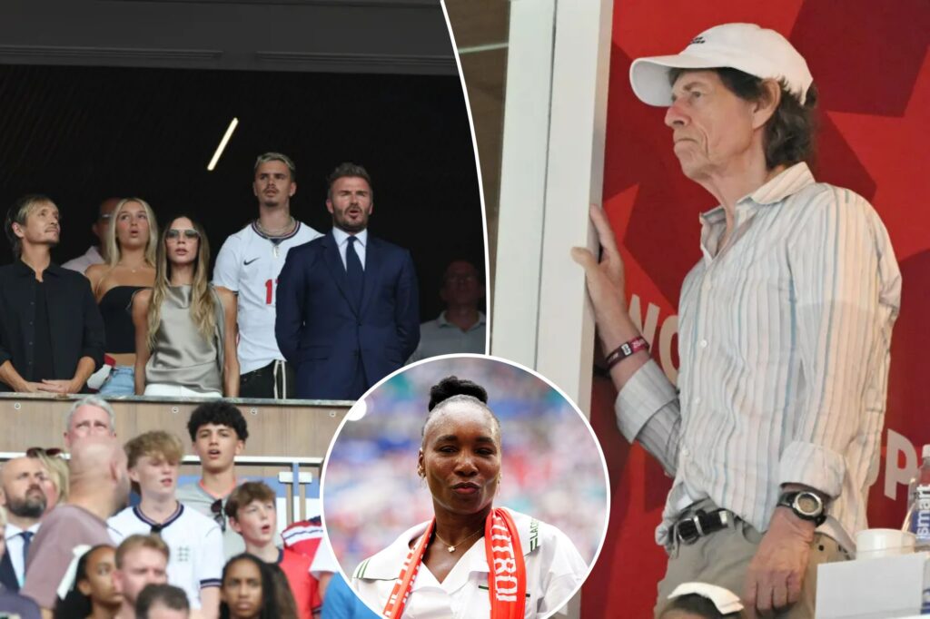 England vs. Norway in Miami draws David Beckham, Mick Jagger and plethora of soccer legends to World Cup quarterfinal