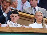 England's forgotten man Phil Foden takes his mind off the World Cup by heading to Wimbledon - where he runs into former Three Lions boss Gareth Southgate