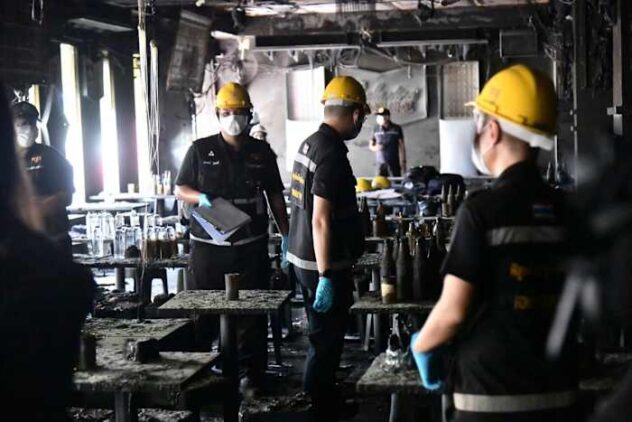 Fire breaks out at a pub in Bangkok, killing at least 27 people