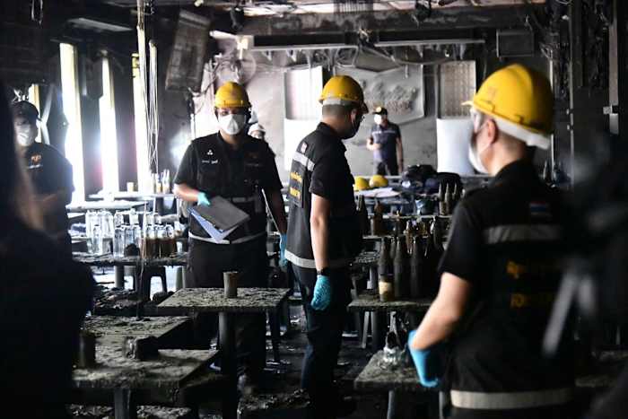 Fire breaks out at a pub in Bangkok, killing at least 27 people
