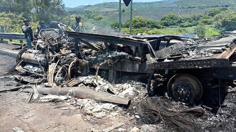 Four Americans caught in horrific Mexico highway pileup that killed at least 10