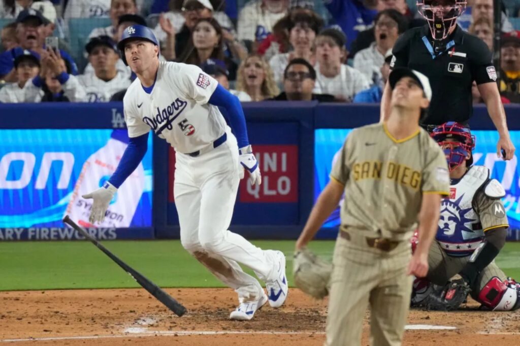 Freddie Freeman, Yoshinobu Yamamoto propel Dodgers to Fourth of July win over Padres